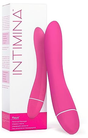 INTIMINA Raya - Masajeador Vibratorio Silencioso y Totalmente Discreto, Diseñado para Mujeres, Masajeador Mujer