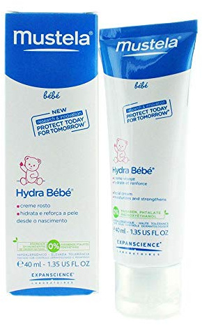 MUSTELA HYDRA Bébé CREMA VISO 40ml idrata rinforza pelle bambino neonato