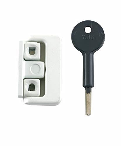 Yale Locks 8K101 Window Latch White Finish Visi Pack