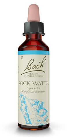 FLEURS DE BACH ORIGINAL - Rock Water No 27 - Pour plus de flexibilité - Aide à assouplir sa rigidité - Élixir floral naturel pour le bien-être émotionnel - Compte-Gouttes 20ml - Vegan