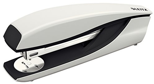 Leitz Büroheftgerät aus Metall, Für 40 Blatt, Inkl. Heftklammern, Ergonomisches Design, Grau, NeXXt-Serie, 55040085