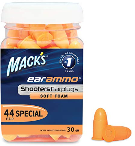 Mack's Shooters Ear Ammo (44-Pair) Earplugs
