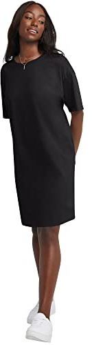 Hanes Women's Wear Around Nightshirt, Black, One Size