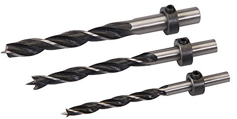 Silverline 342613 Holzdübel-Bohrer, 3-tlg. Satz 6, 8 u. 10 mm
