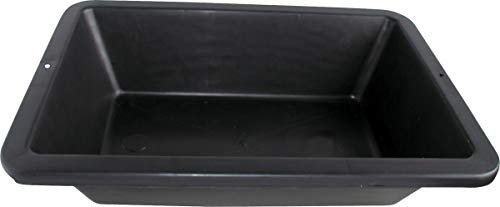 Outibat - Auge plastique / 10 l - Avec poignées - 380 x 280 x 95