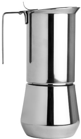 ILSA Turbo Express Cafetera Espresso, Acero Inoxidable 18/10, 3 Tazas