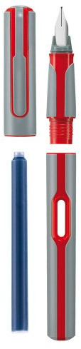 Pelikan 950097 Füllhalter Style Feder M, rot