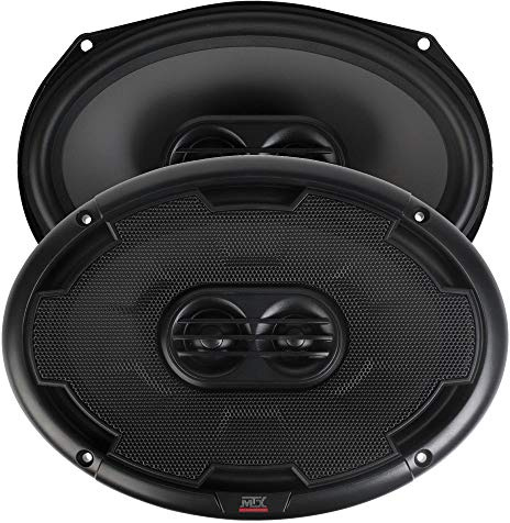 MTX Audio THUNDER693 Thunder Coaxial Speakers - Set of 2, 6x9 Inch 3-Way