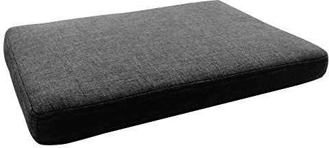 trendteam smart living - Sitzkissen - Sitzpolster - Grau - Sitzkissen für Garderobensitzbank, Schuhbank - (BxHxT) 49 x 5 x 32 cm - Bequeme Unterstützung | Sitzkissen · passend zur Garderobe-Serie · austauschbar