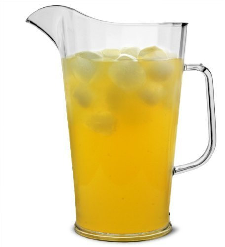 Elite 2 Pint Polycarbonate Jugs Lined and CE Marked at 40oz / 1.25ltr - Case of 4 | Plastic Jugs, Plastic Pitchers by BB Plastics