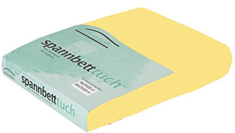 Kirsten Balk Q2 Frottee Exclusiv Spannbetttuch (Wasserbetten Spannbetttuch) 90x200 bis 100x200 cm 80% Baumwolle + 20% Polyamid super flauschige Oberfläche Farbe (09 Creme)
