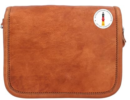 Gusti Cuir nature „Summer S“ Sac à main Sac bandoulière Sac porté épaule Vintage Sac pour soirée Sorties Sac Messenger Pratique Taille Petite-Moyenne Homme Femme Marron H32