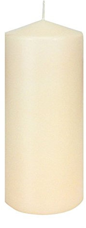 JEKA-Kerzen Kaminkerze Laternenkerze Champagner Größe ca. 8 x 20 cm Kerze, Stumpenkerze