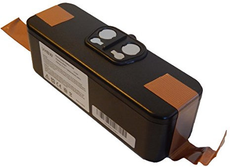 vhbw Batterie Compatible avec iRobot Roomba 532, 500, 510, 520, 534, 535, 540, 550, 505, 530, 531, 521, 551 aspirateur (3000mAh, 14,4V, Li-ION)