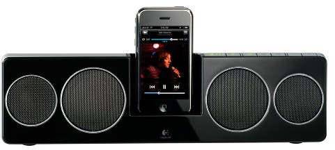 Logitech Pure-Fi Anywhere 2 Compact Docking Speakers for iPod and iPhone (Black)