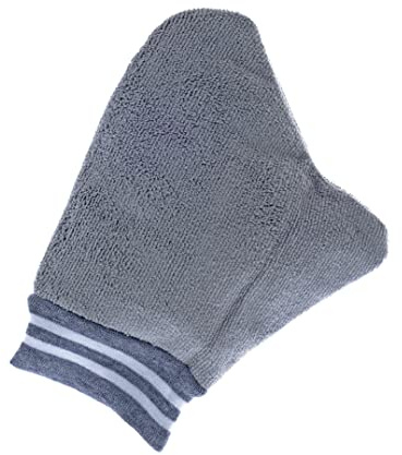 Superio Microfiber Dusting Gloves for Plants, Silver Polishing Gloves Reusable Scratch Free Miracle Mitt, Washable Cleaning Car Wash Mitt