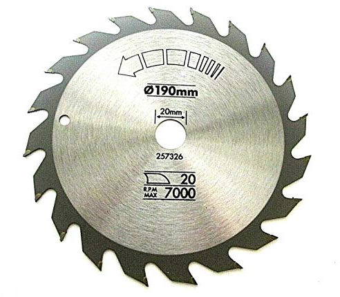 Black and Decker X13170-XJ NEW Cross Circ Saw Blade 190mm x 20mm x 20t