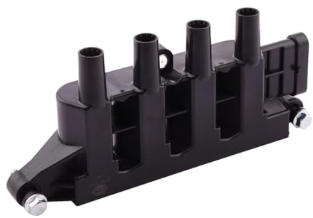 HELLA 5DA 358 000-271 Zündspule - 12V - 6-polig - Blockzündspule