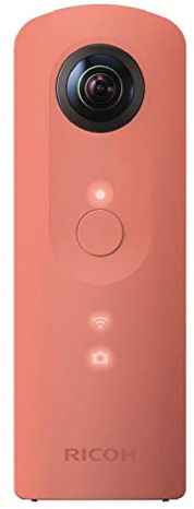 Ricoh Theta SC PINK Sportkamera, 1080 Pixel, 12 Megapixel, 8 GB
