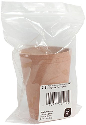 ASS Altenburger 22574014 - Lederwürfelbecher, naturfarben