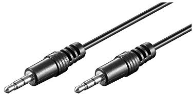 Wentronic Câble Audio/vidéo (Prise stéréo 3,5 mm à 3,5 mm Jack stéréo) 10 m (Import Allemagne)