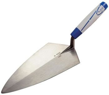 W Rose Brick Trowel 10 Philadelphia Pattern W/ProForm Handle by Kraft Tool