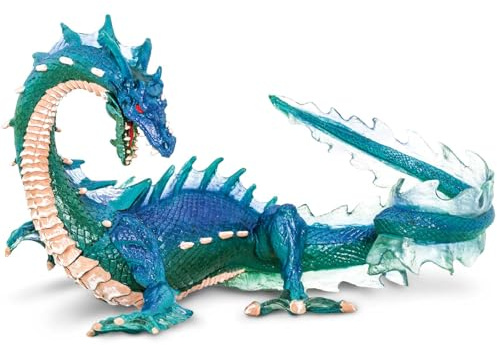 Safari Ltd. Sea Dragon Figurine - Detailed 7 Plastic Model Figure - Intricate Oceanic Dragon Play Toy for Boys, Girls & Kids Age 3+
