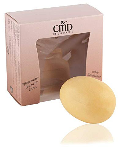 CMD Naturkosmetik Hand Ei Zitrus, Massagebutter mit Zitrusduft