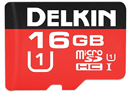 Delkin 500X UHS-I U1 16 GB Scheda di memoria MicroSDHC