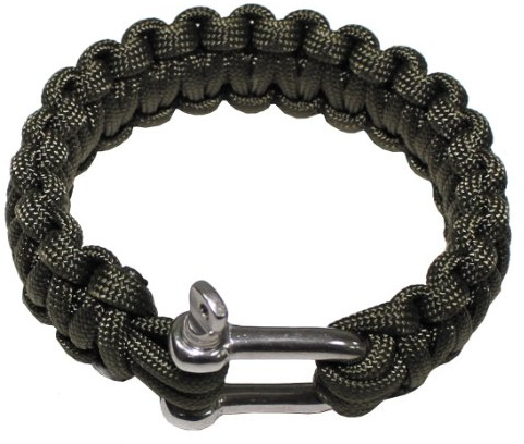 MFH Paracord Bracelet Largeur 2,3 cm Vert Vert L