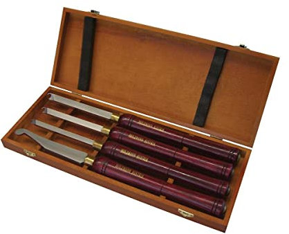 Holzmann ADSRS4TLG Ringdreheisen Set 4tlg. + Ausdrehstahl