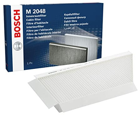 Bosch M2048 Filtro de Habitáculo Estándar - Filtro de Repuesto - Eficaz Contra Polen y Polvo, para un Aire más Limpio en el Vehículo