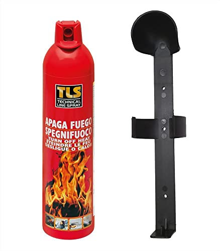MONESTIR - Extintor Portatil, Apaga Fuegos con Soporte - 1 kg