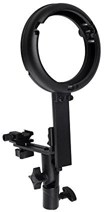 ayex - Soporte para Flash (con rótula y Bayoneta Bowens, Forma de L)