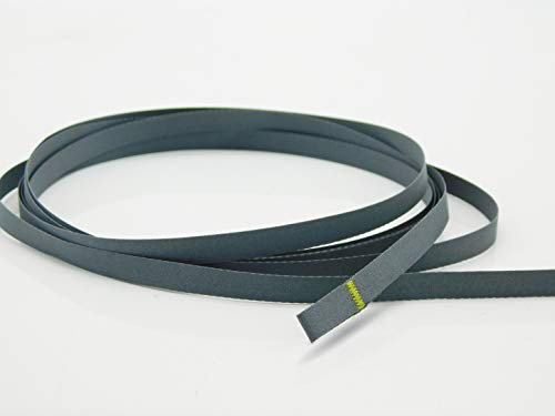 markiso® Texband 8mm Jalousien Grau - Jalousieband mit Schlaufe einseitig [Hergestellt in der Schweiz], Originales Reparaturband für Jalousie, Aufzugsband, Zugband 250cm / 8x0,34mm