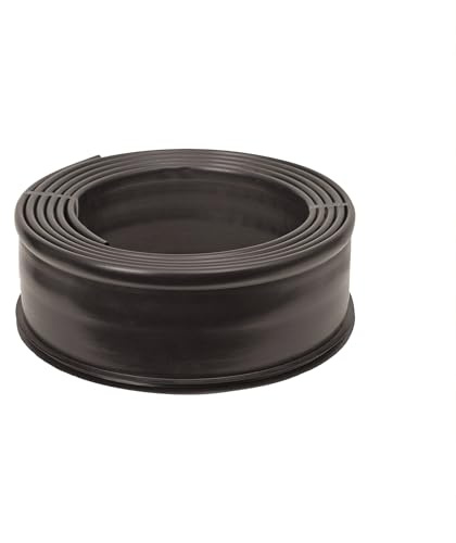 Suncast 6,1 m Kunststoff-Rolle für Garten, Blumenbeet und Rasen, Schwarz