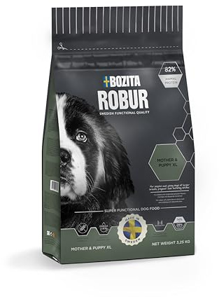 Bozita Hundefutter Robur Mother & Puppy XL 28/14, 1er Pack (1 x 3.25 kg)