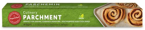 PaperChef Culinary Parchment Multipurpose Non-Stick Paper, 41 sq ft