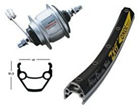 Bike-Parts H-Rad 75RB-Nabe Laufrad Silber 1size