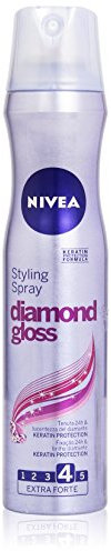 Nivea - Styling Spray Diamond Gloss, Tenuta Forte, 250 ml