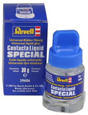 Revell Liquid Contacta Special 30 gr, Waterproof, for Model, 1 Bottle, 18.28 cubic inches, 0.66 pounds