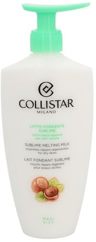 Collistar Latte Fondente Sublime, Crema corpo fondente e di rapido assorbimento, Con burro di karitè e olio di Jojoba per una pelle levigata e luminosa, Ottimo per pelli secche, 400ml