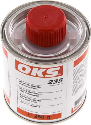 OKS-Pasten Gebinde:250g Pinseldose Beschreibung:OKS 235, Aluminiumpaste Anti-Seize-Paste