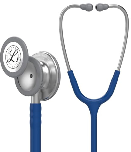 3M Littmann Fonendoscopio para monitorización Classic III, tubo azul marino, 68,5 cm, 5622