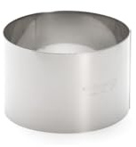 DE BUYER -3912.12 -cercle rond pain surprise inox ø12xh8cm, Argenté
