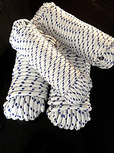 Machermann Nr. 42 Seil 6 mm x 30 m, Tauwerk, Flechtschnur, Leine, Reepseil, Polypropylen Seil, Schnur, Reep Seil, Bootsleine, Seil, Tau, Flechtleine