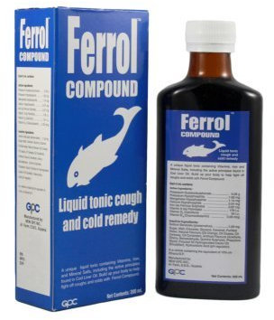 Ferrol Compound (Liquid Tonic Cough and Cold Remedy) 200ml