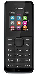 Nokia 105 Single-Sim schwarz