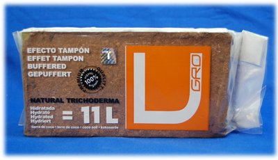 U-Gro Small 11 Kokoserde 11 Liter Erde Kokos