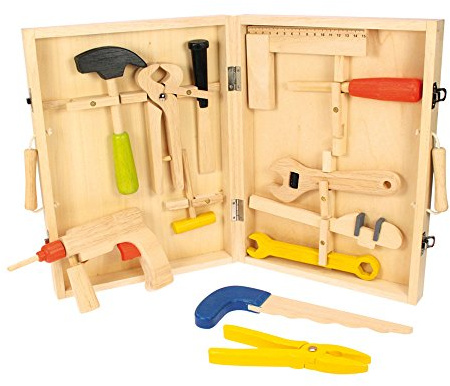 Boîte à outils wn bois pour enfants